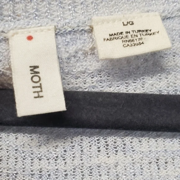 Anthropologie Moth Light Academia Sweater Vest w/ Lace - Picture 4 of 9